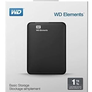 HARD DISK ESTERNO 2,5 USB 3.0 1TB WESTERN DIGITAL WDBUZG0010BBK