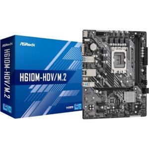 MAINBOARD SLGA1700 ASROCK H610M-HDV/M.2 R2.0 90-MXBJH0-A0UAYZ