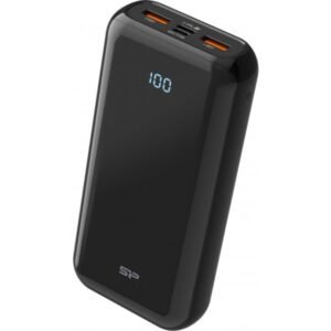 POWER BANK PER SMARTPHONE QS28 SILICON POWER 20000MAH BLACK SP20KMAPBKQS280K