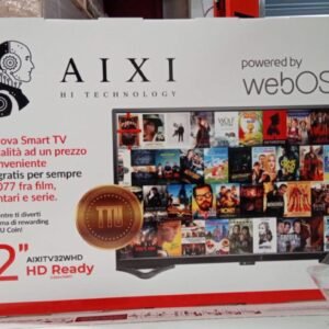 TV LED 32" AIXI AIXITV32WHD SMART TV WEBOS ITALIA BLACK