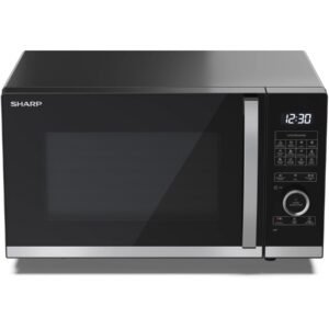 FORNO MICROONDE CON GRILL 25L 900W/1000W SHARP YC-QG254AE-B BLACK