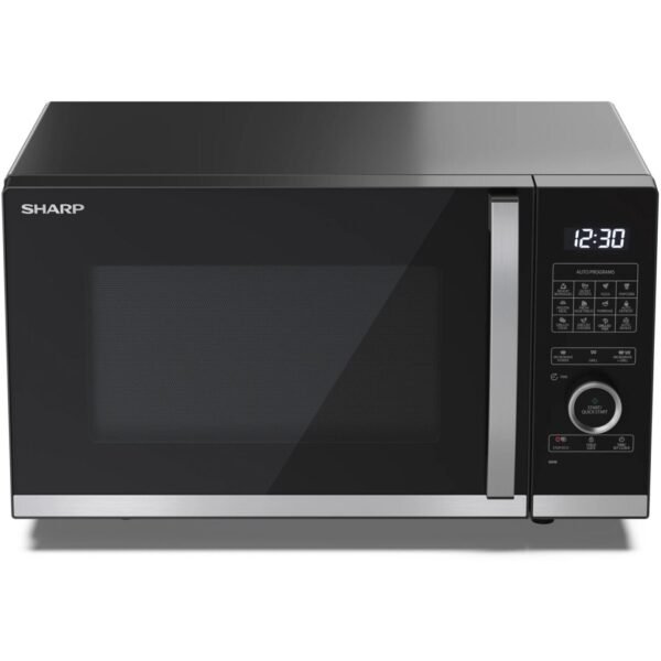 FORNO MICROONDE CON GRILL 25L 900W/1000W SHARP YC-QG254AE-B BLACK