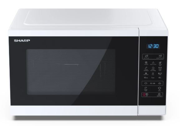 FORNO MICROONDE CON GRILL 25L 800W/1000W SHARP YC-MG252AE-W WHITE
