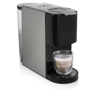 MACCHINA DA CAFFE' MULTI CAPSULE PRINCESS 5 IN 1 249451 1450W ACCIAIO