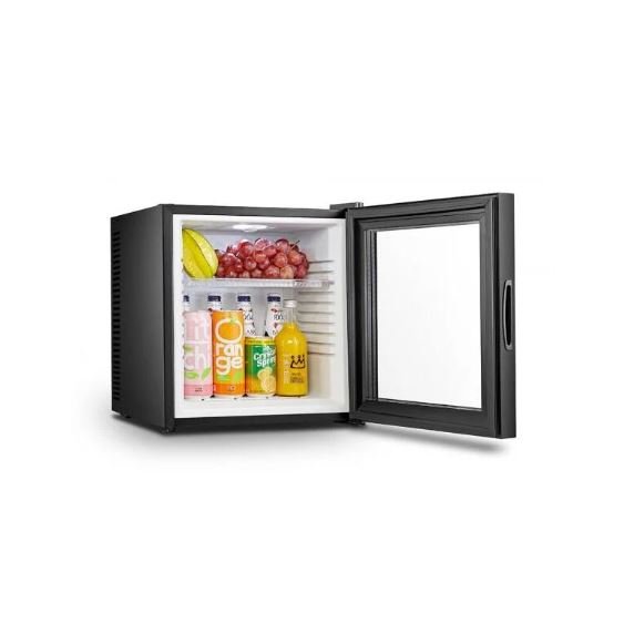 FRIGO BAR CON PORTA IN VETRO 23LT MELCHIONI ICEBERG GLASS BLACK