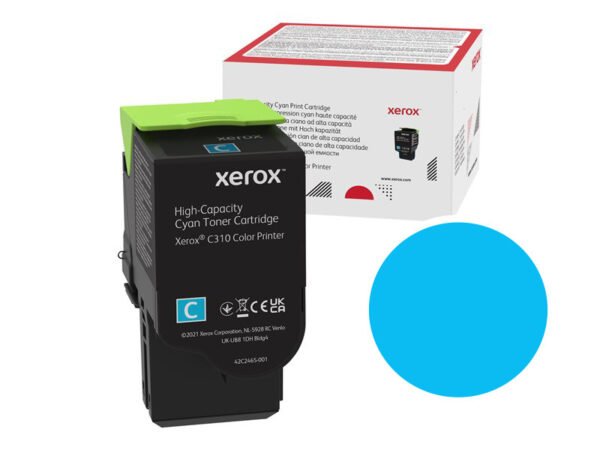 TONER XEROX 006R04365 XL CIANO