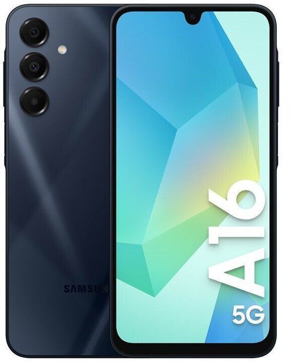 SMARTPHONE SAMSUNG A165 GALAXY A16 256GB DUOS BLACK EUROPA