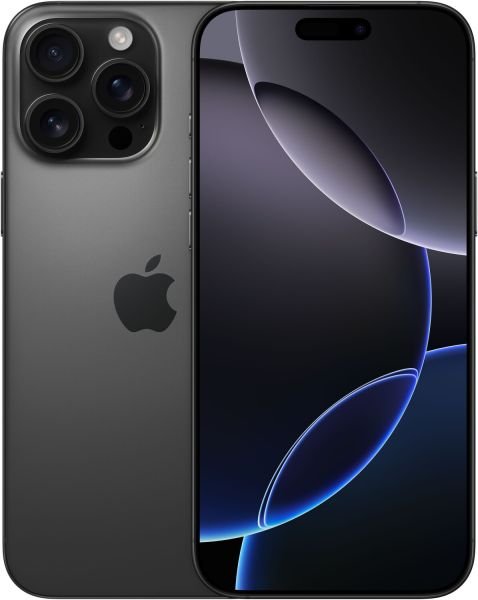 APPLE IPHONE 16 PRO MAX 256GB MYWV3HX/A BLACK TITANIUM EUROPA