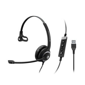 CUFFIE + MICROFONO USB SENNHEISER IMPACT 230 NERO