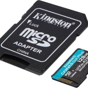 MEMORY CARD MICRO SD/TRANSFLASH 128GB KINGSTON CANVAS GO PLUS CLASSE 10 SDCG4/128GB