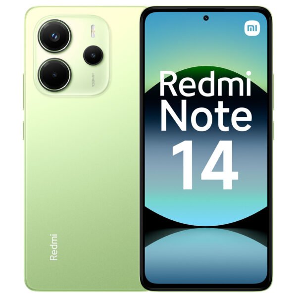 SMARTPHONE XIAOMI REDMI NOTE 14 4G 6+128GB DUOS GREEN ITALIA
