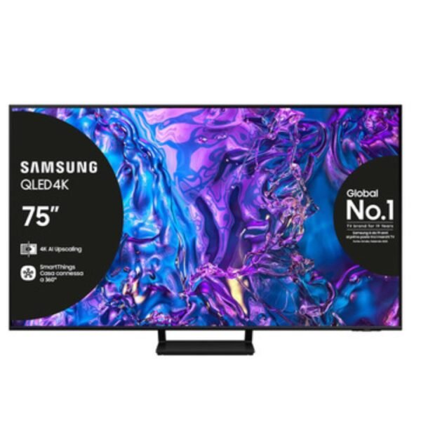 TV QLED 75" SAMSUNG QE75Q7FAAUXXH SMART TV EUROPA BLACK